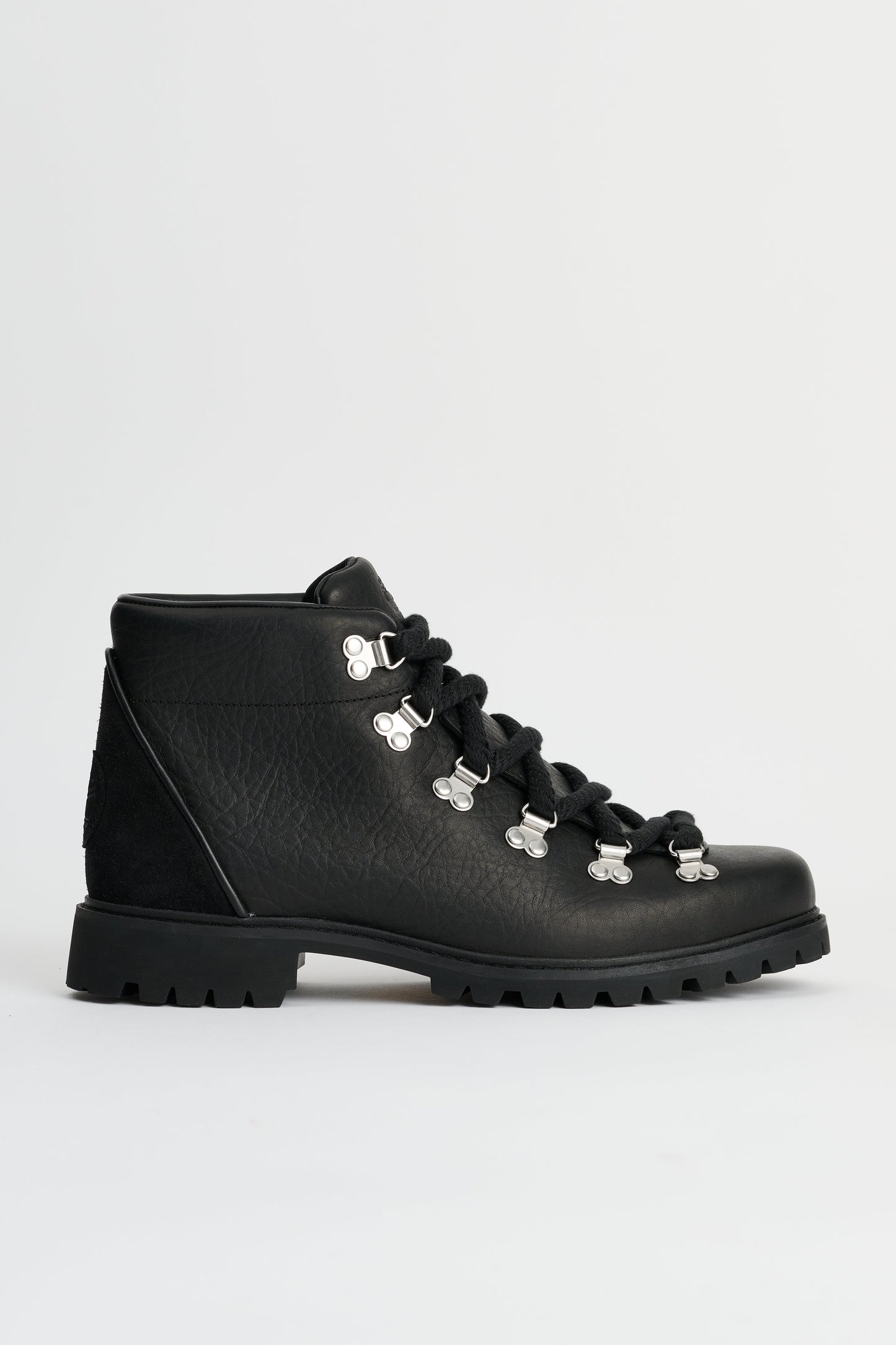 Timberland Authentic Hike Mid Lace Up Boot Black Full Grain