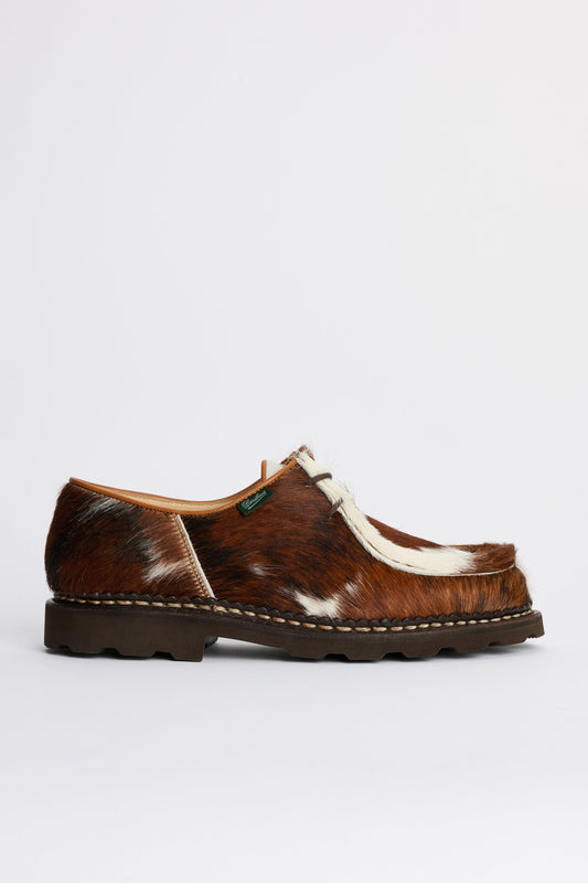 Paraboot Michael Cow Marron / Blanc